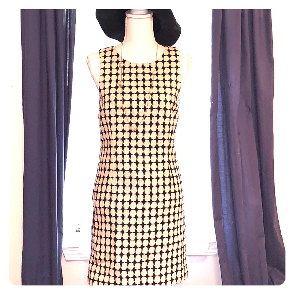 Black and white Mod dress